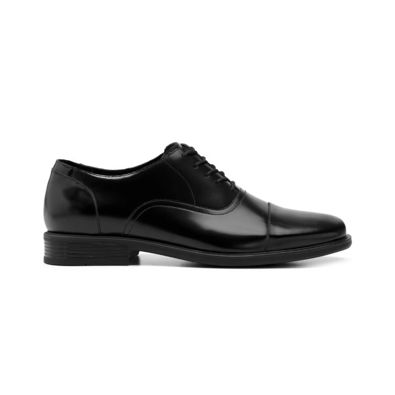 Zapatos Oxford de vestir Quirelli para hombre en piel 100% estilo 88502 - Negro
