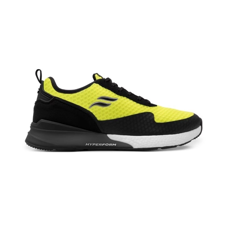 Sneakers de texturas mixtas para hombre con Hyperform estilo 409701 - Amarillo