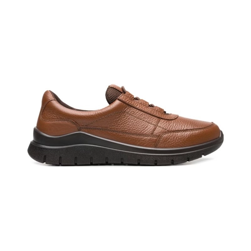 Zapatos Oxford de mujer Flexi con Comfort Walk estilo 130201 - Bronceado